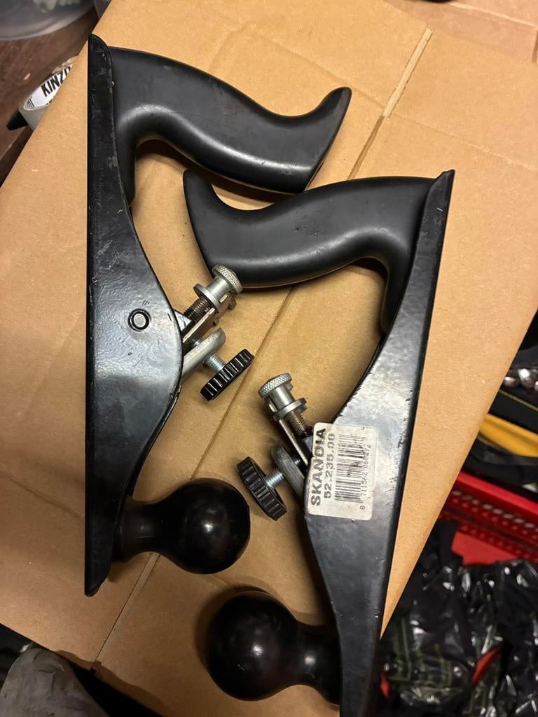 2 stuks skandia handschaaf breedte 5cm, Antiek en Kunst, Antiek | Gereedschap en Instrumenten, Ophalen of Verzenden