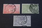 Nederland NVPH 84 – 85 – 86 Gestempeld (1), Postzegels en Munten, Postzegels | Nederland, Ophalen of Verzenden, T/m 1940, Gestempeld