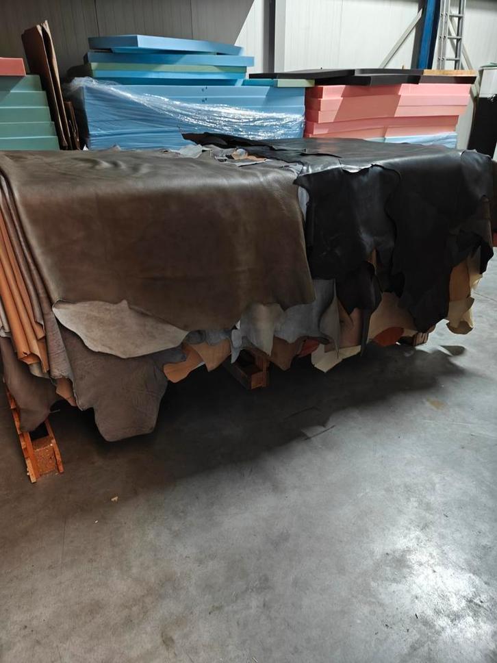 Nieuwe partij leer bij LederVisie, Hobby en Vrije tijd, Stoffen en Lappen, Nieuw, Leer of Kunstleer, 30 tot 120 cm, 30 tot 200 cm