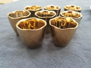 UNC Good Morning Eierdopjes - 8 stuks - Goud beschikbaar voor biedingen