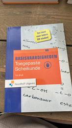 Basisvaardigheden Toegepaste Scheikunde, Boeken, Ophalen of Verzenden, Zo goed als nieuw