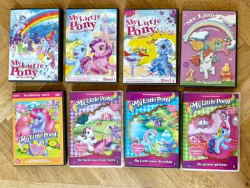 8x My Little Pony DVD’s met oa. Speelfilm en Serie 2 beschikbaar voor biedingen