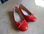 Rode ballerina’s van Coconel  -  maat 37, Zo goed als nieuw, Rood, Ballerina's, Ophalen of Verzenden