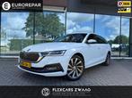 Skoda Octavia Combi 1.4 TSI iV PHEV Business Edition - Autom, Auto's, Skoda, Gebruikt, 150 pk, Leder en Stof, Wit