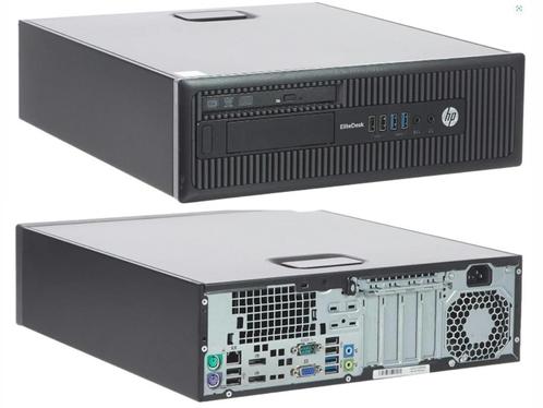 HP Elitedesk 800 G1 i3-4300 3.5 Ghz, 8 GB – 500 GB HDD, WIN, Computers en Software, Desktop Pc's, Zo goed als nieuw, 3 tot 4 Ghz