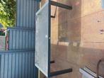 Tuintafel , glazen blad., Tuin en Terras, Overkappingen, Ophalen of Verzenden, Zo goed als nieuw