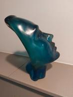 Sculptuur gezicht van kunststof, Antiek en Kunst, Ophalen of Verzenden