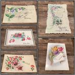 Mooie oude ansichtkaarten bloemen, vogels, pasen, kerst….., Ophalen of Verzenden