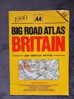 BIG ROAD ATLAS BRITAIN uitgave 1990 afmeting 42x30 cm, Gelezen, Verenigd Koninkrijk, Wegenwacht AA England, Ophalen of Verzenden