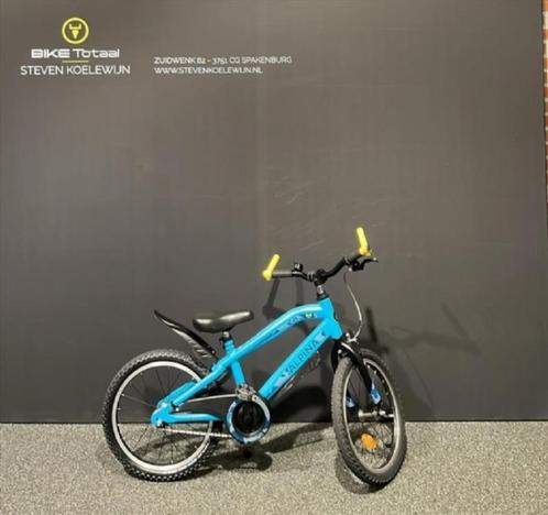 Alpina Trial J18 Rn Kinderfietsen active blue matt met Terug, Fietsen en Brommers, Fietsen | Jongens, Gebruikt, 20 inch, Ophalen