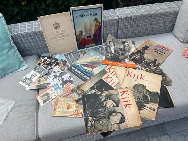 Collectie Oude Tijdschriften en Documenten, Boeken, Tijdschriften en Kranten, Gelezen, Overige typen, Ophalen of Verzenden