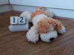 Tesco hond knuffel 2004 crème licht bruin 28cm, Ophalen, Zo goed als nieuw, Hond