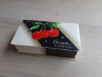 oud kartonnen doosje Verkade Kersen Bonbons beschikbaar voor biedingen