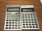 Sharp EL-506P en 509A rekenmachine 2x, Verzamelen, Elektronische Apparatuur, Ophalen of Verzenden, Computers en Rekenmachines