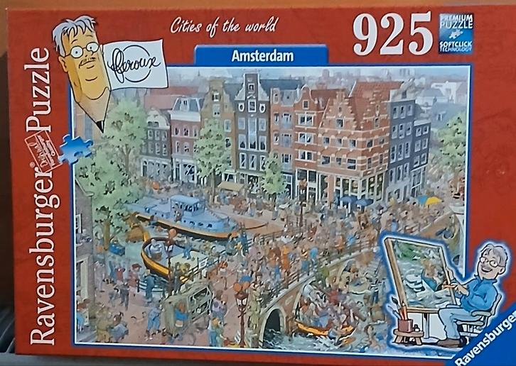 Ravensburger Puzzel Amsterdam - 925 Stukjes, Hobby en Vrije tijd, Denksport en Puzzels, Ophalen of Verzenden