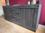 Dressoir bruin/grijs te koop!, Ophalen, 150 tot 200 cm, Zo goed als nieuw, 25 tot 50 cm