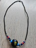 Korte ketting met o.a oude millefiori kraal, Sieraden, Tassen en Uiterlijk, Kettingen, Ophalen of Verzenden, Overige materialen