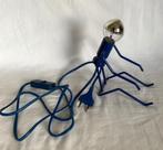 Vintage bedrade blauwe man lamp in style van Hank Kwint, Huis en Inrichting, Ophalen of Verzenden, Gebruikt, Minder dan 50 cm