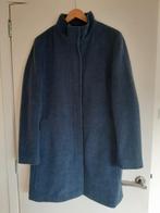 Wollen jas/mantel blauw maat 44, Ophalen of Verzenden, Gedragen, Maat 42/44 (L), Blauw