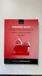 Europees recht engelstalige literatuur, Boeken, Verzenden, Nieuw