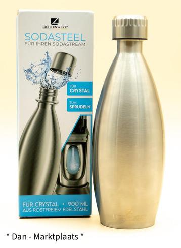 Lichtenwerk SodaSteel voor SodaStream Crystal - 900 ml beschikbaar voor biedingen
