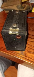 Te koop oude camera met tas, Ophalen of Verzenden, Fototoestel