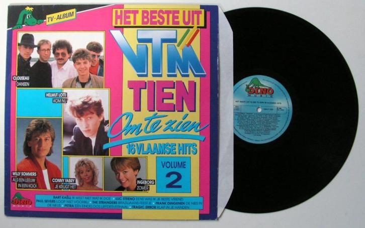Het Beste Uit Tien Om Te Zien Volume 2 16 nrs lp 1989 ZGAN, Cd's en Dvd's, Vinyl | Verzamelalbums, Zo goed als nieuw, Nederlandstalig