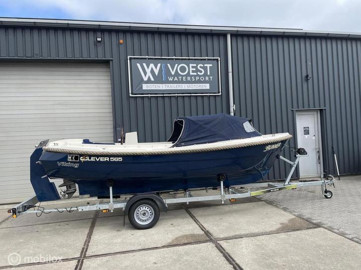 Clever 565 Viking / 9.9 pk, Watersport en Boten, Sloepen, 10 tot 30 pk, Overige brandstoffen