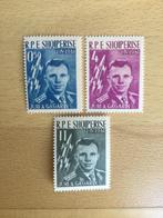 Albanië 1962 ruimtevaart, Postzegels en Munten, Ophalen of Verzenden, Overige landen, Postfris