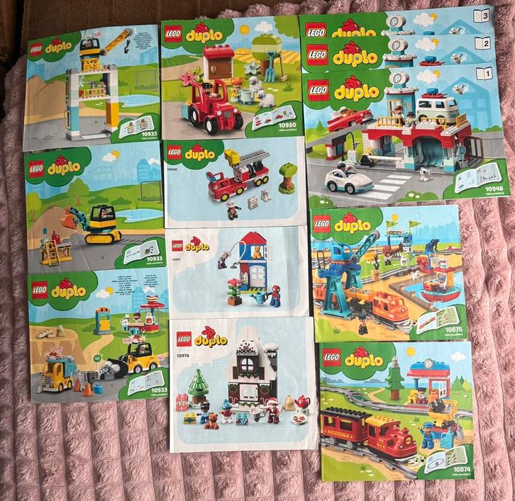 LEGO duplo sets, Kinderen en Baby's, Speelgoed | Duplo en Lego, Zo goed als nieuw, Duplo, Ophalen of Verzenden
