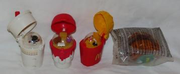 4 Vintage McDonalds happy meal speeltjes 1997  beschikbaar voor biedingen