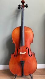 Duitse cello bouwjaar circa 1950, Muziek en Instrumenten, Strijkinstrumenten | Cello's, 4/4-cello, Gebruikt, Ophalen of Verzenden