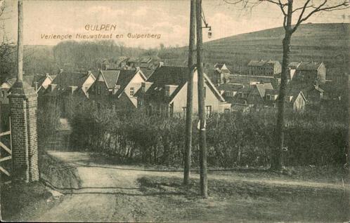 Gulpen - Verlengde Nieuwstraat Gulperberg, Verzamelen, Ansichtkaarten | Nederland, Ongelopen, Limburg, Voor 1920, Ophalen of Verzenden