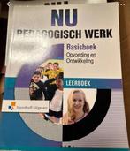 NU Pedagogisch Werk -Basisboek Opvoeding en Ontwikkeling set, Ophalen of Verzenden, Gelezen, Overige onderwerpen