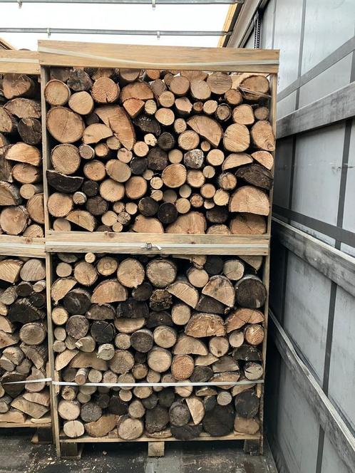 Kachelhout hardhout, natuurlijk gedroogd, € 160,00 per kuub, Tuin en Terras, Haardhout, Blokken, Overige houtsoorten, Minder dan 3 m³