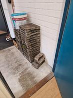 Gratis terras tegels, Ophalen, Gebruikt, Minder dan 5 m², Beton