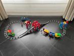 Duplo goederentrein 5609, 3774 stad treinbrug en extra rails, Ophalen of Verzenden, Zo goed als nieuw, Duplo