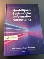 Hoofdlijnen Bestuurlijke Informatieverzorging, Boeken, Studieboeken en Cursussen, Ophalen of Verzenden, Beta, Zo goed als nieuw