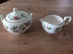 Wedgwood Provence melkkannetje en suikerpot inclusief deksel, Overige typen, Ophalen of Verzenden, Zo goed als nieuw, Wedgwood