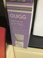 Quigg Elektrische Onderdeken -in doos!, Huis en Inrichting, Eenpersoons, Wit, Ophalen of Verzenden, Deken of Dekbed