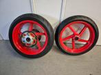 BREMBO Velgen met zgan Diablo Rosso IV banden Aprilia gen1, Ophalen of Verzenden, Aprilia, Pirelli, Brembo