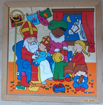Educo Sinterklaas en Piet puzzel ( 34 x 34 cm) beschikbaar voor biedingen