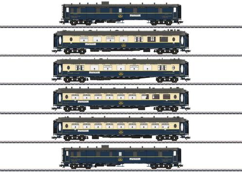 Marklin H0 42470 Pullman Wagenset 'EDELWEISS' van de CIWL NI, Hobby en Vrije tijd, Modeltreinen | H0, Nieuw, Wagon, Wisselstroom