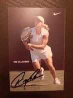 fotokaart van Kim Clijsters tennis sport handtekening kaart, Ophalen of Verzenden