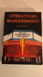 Operations management eight edition., Boeken, Studieboeken en Cursussen, Ophalen of Verzenden, Zo goed als nieuw