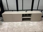 Tv meubel zwevend taupe/grijs, Ophalen, Nieuw, 25 tot 50 cm, Minder dan 100 cm