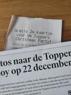 Kortingscode voor concert toppers op 22 december 2025, Twee personen, December