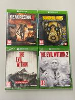 XBOX ONE Deadrising 4 Borderlands collection Evil Within 1-2, Spelcomputers en Games, Games | Xbox One, Nieuw, Avontuur en Actie