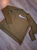 Groene running trui. Hardloop  Shirt. Nike Dri-fit. M/L., Ophalen of Verzenden, Nieuw, Groen
