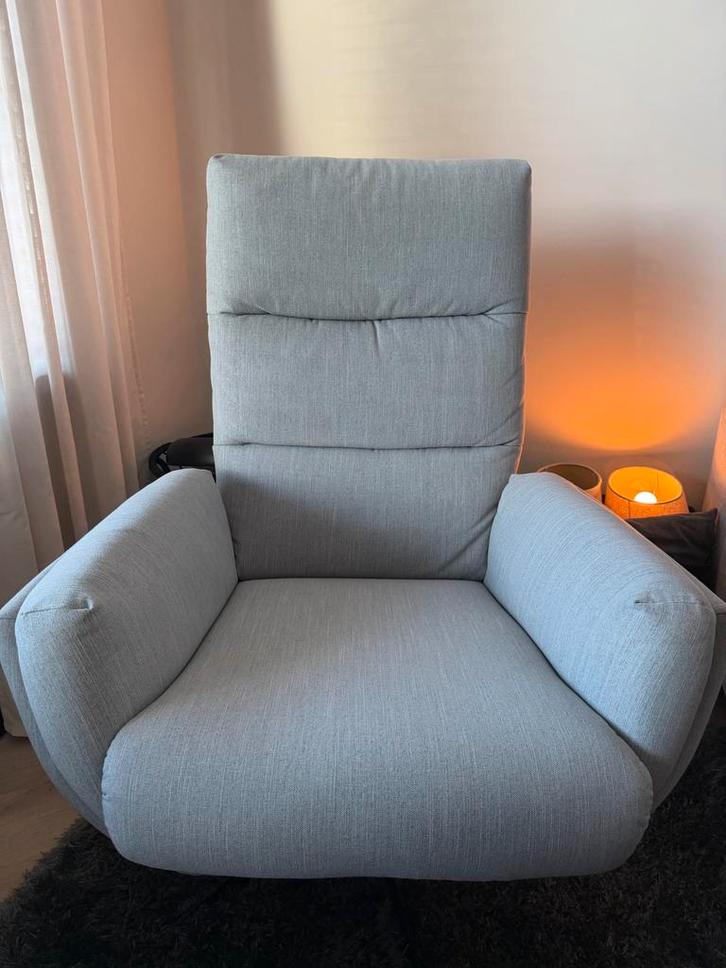 Goossens Fauteuil, Huis en Inrichting, Fauteuils, Zo goed als nieuw, Stof, 75 tot 100 cm, Ophalen